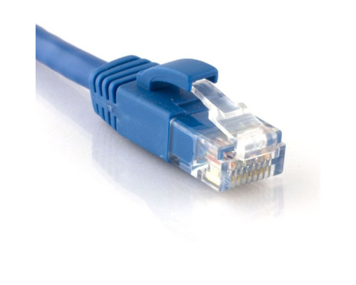 MDY Group 907159 CAT 6 Networking RJ45 Ethernet Patch Cable, 7 Feet Blue (Full Copper)