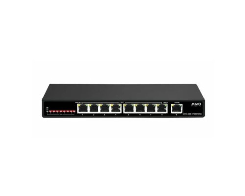 Avycon AVN-S09-1P08W135G 9 Port 135w Gigabit PoE Switch