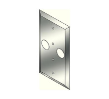 Pelco WP13 Wall Plate for use in Mounting CM1300 to a 2-inch x 4-inch Electrical Box