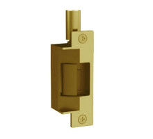 Folger Adam 712-F-12D-606-LBMLCM Fail Safe Fire Rated Electric Strike with Latchbolt & Locking Cam Monitor in Satin Brass