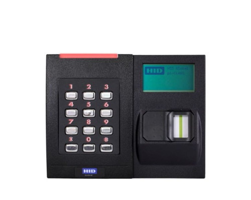 HID 928NFNTEK0003B Smart Card Reader Wall Switch Keypad with Biometric