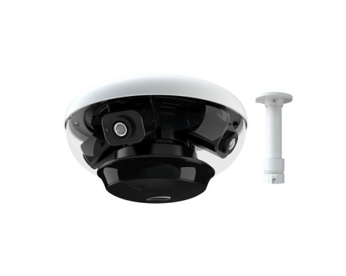 Speco O84S 8 Megapixel (4x 2MP) Quad View IP Camera with Included Ceiling Mount, White