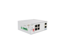 Geovision 140-APOE41W-E00 GV-APOE0410-E 4-port Gigabit 802.3at and 2-port Gigabit SFP Industrial PoE Switch