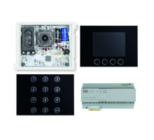 Urmet 1783-733 Video System Base Kit, Alpha, Keypad and Display with Directory, 2 Voice System