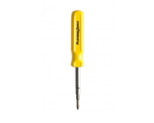 Platinum Tools 19001C 6-in-1 Screwdriver