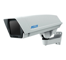 Pelco EH16-2PMT Outdoor Vandal-Resistant Camera Enclosure, 24VAC, PoE, Wall Mount