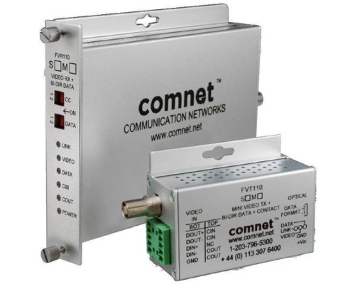 Comnet FVT110S1 Digitally Encoded Video Transmitter/Data Transceiver