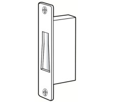 Adams Rite 4001-011-626 MS Deadlock Box Strike for Hook Bolt Locks in Satin Chrome