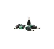 MDY Group 530109 DC Male Power Plug to 2 Pin Terminal (Screw Down) Adapter