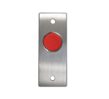 Camden Door Controls CM-7110-R Spring Return, N/C, Momentary, Red Button