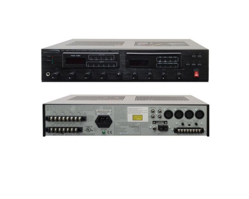 Speco P60FACD 60W PA Amplifier with AM/FM Tuner and CD Player