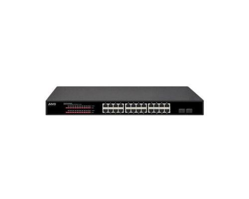 Avycon AVN-S24-2P24W400G 24 Port 400w Gigabit PoE Switch