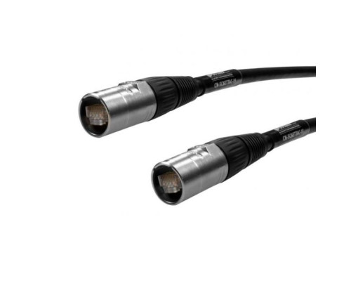 West Penn CN-SC6ETTAC-10 Category 6 Ultra Rugged Shielded Cable with Tactical EtherCon Connections, 10 Feet