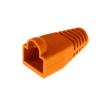 Platinum Tools 105089 RJ45 Boot, 6.5 mm Max OD, Orange 100 Pack