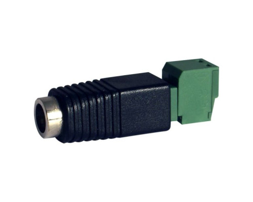 Speco DCPLGBLOKM DC Plug to Terminal Block, Male, Pack of 10