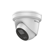 Hikvision DS-2CD2347G1-L-4MM 4 Megapixel Day/Night Outdoor ColorVu Turret Network Camera, 4mm Lens