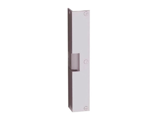 Folger Adam 310-6-8-PK-F-24D-627-LCBMA Fail Safe Electric Strike for Concealed Vertical Rod Devices with Latchbolt and Locking Cam Monitor in Satin Aluminum