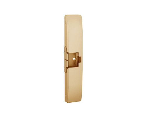 HES 9700-612 Windstorm and Fire Rated Square Bolt Solution Surface Mounted Electric Strike in Satin Bronze