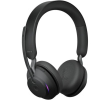 Jabra 26599-999-999 Evolve2 65 Stereo Wireless On-Ear Headset (Microsoft Teams, USB Type-A, Black)