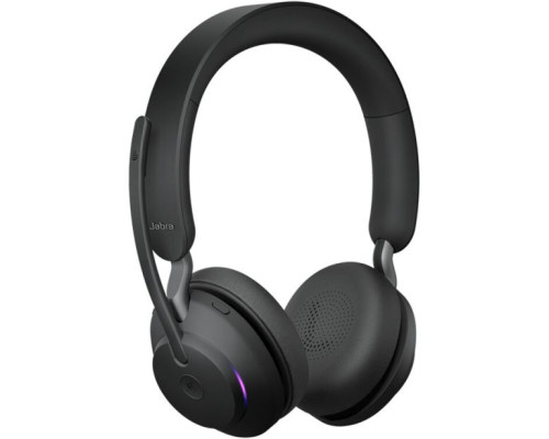 Jabra 26599-999-999 Evolve2 65 Stereo Wireless On-Ear Headset (Microsoft Teams, USB Type-A, Black)