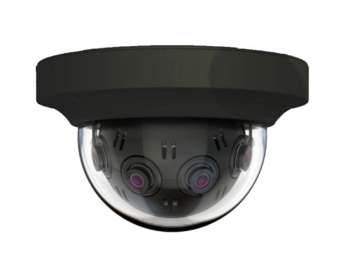 Pelco IMM12018-B1I 12 Megapixel 180° Panoramic In-ceiling, Indoor Vandal Network Camera, Black