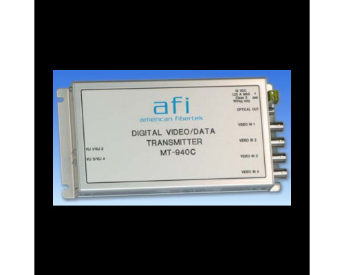 American Fibertek MR-940C 4 Ch Digital Video 10 Bit Module Receiver