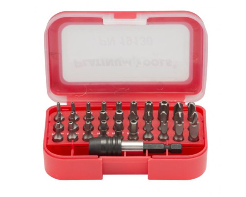 Platinum Tools 19130C 30 Piece Security Bit Set