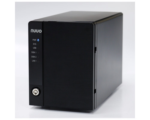 NUUO NE-2040-US-2T-2 4CH NVRmini 2 NAS-Based 2bay NVR, 2TB