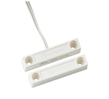 Interlogix 1085W-N Screw Mount Contact w/Leads, White, 1 1/2 Gap Size