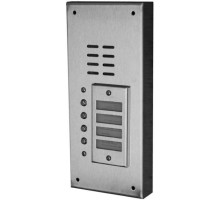 Alpha VI644S04 4 Button Stainless Steel Economy Panel-Surface