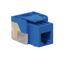 ICC IC1076V0BL EZ RJ-11 Keystone Jack, Blue