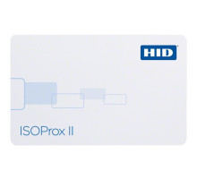 Interlogix 1386-HID ISOProx II White Gloss Front/Standard Artwork Gloss Back, 26-Bit Format, Facility Code & Card Number Assigned