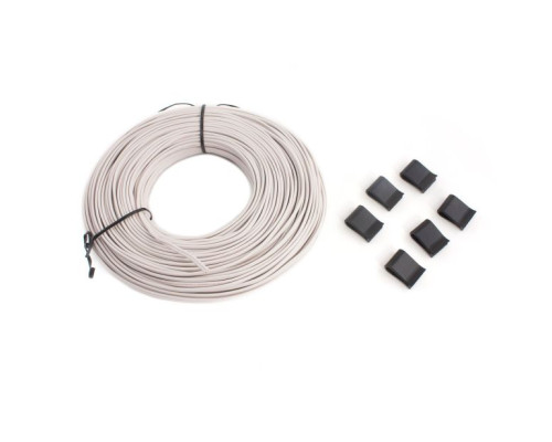 Linear HAE00044 Garage Door Opener Hookup Wire Kit, 110 Feet Wire and 6 Clips