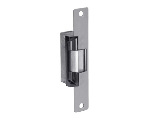 Adams Rite 7130-510-628-02 Electric Strike 24VDC Standard / Fail-Secure in Clear Anodized, 1-5/8