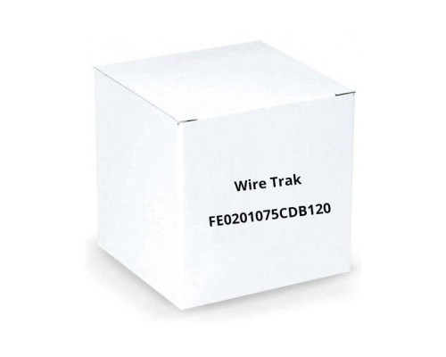 Wire Trak FE0201075CDB120 Two Piece Corner Duct Raceway 1 5/8