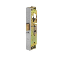 Adams Rite 4911W-35-101-628 Heavy Duty Deadlatch with Radius Faceplate with weatherseal in Clear