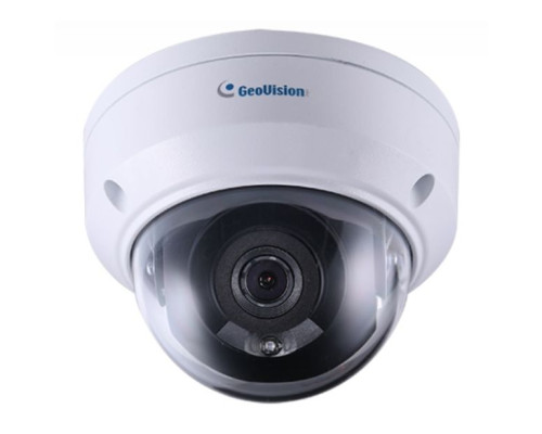 Geovision 88-SN8TDR47-2TB Includes Six 4 Megapixel IR Mini Fixed Rugged IP Dome Camera and 8 Channel 4K Standalone Network Video Recorder, 2TB