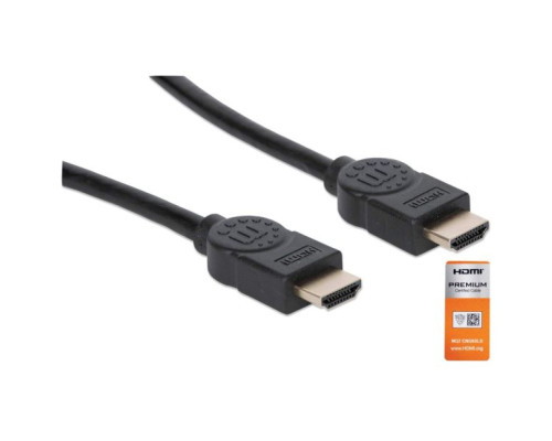 Manhattan 355346 Certified Premium High Speed HDMI Cable with Ethernet