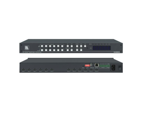 Kramer VS-66H2 6x6 4K HDR HDCP 2.2 Matrix Switcher with Digital Audio Routing