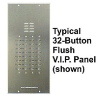 Alpha VI402-192 192 Buttons VIP Panel Flush With No Directory