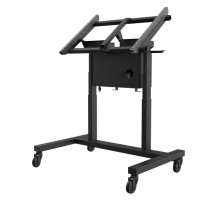 Peerless-AV SR598ML3T SmartMount Motorized Height Adjustable Tabletop Cart for 55