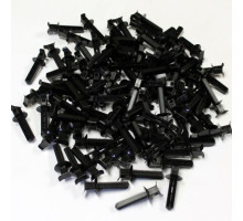 Eclipse Tools 902-569 Anchor Plugs, Black, Bag of 100, For QuikZip