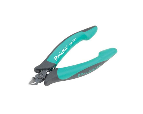 Eclipse Tools PM-721 Diagonal Semi-Flush Cutters, Ergonomic and Non-Slip Handles, Made of High Quality 63CRM Material, Energy Saving Leaf Spring