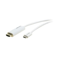 Kramer C-USBC-HM-15 USB Type-C Male to HDMI Male Cable, 15 Feet