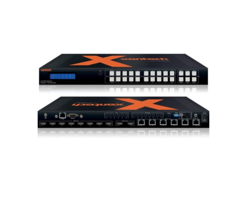 Linear XT-HDBT-MX88-4K Xantech HDBaseT 4K 8x8 Matrix with 2 Local HDMI & 6 HDBaseT Outputs