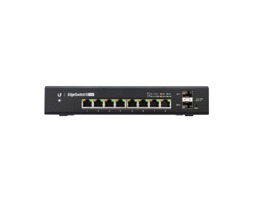 Ubiquiti ES-8-150W Networks EdgeSwitch 8-Port 150-Watt Managed PoE+ Gigabit Switch with SFP