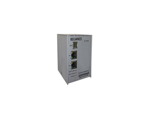 Comnet RLGE2+1SMS48DC Electrical Substation-Rated three-port