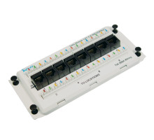 ICC ICRESDPB2C 8-Port Deluxe CAT 6 Data Module