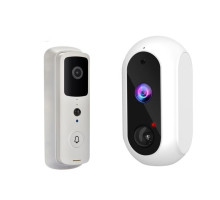 KJB SG1010 2 Megapixel Network SG Battery Doorbell Camera and Battery Camera Set