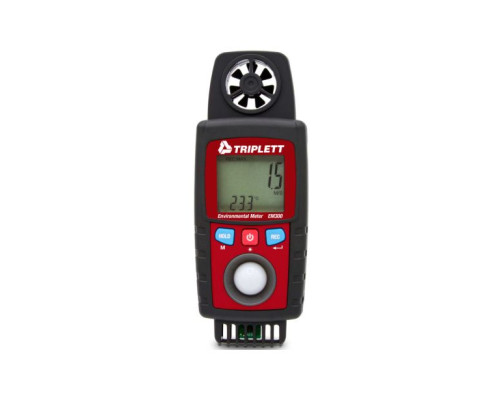 Triplett EM300 10-In-1 Environmental Meter with Airflow